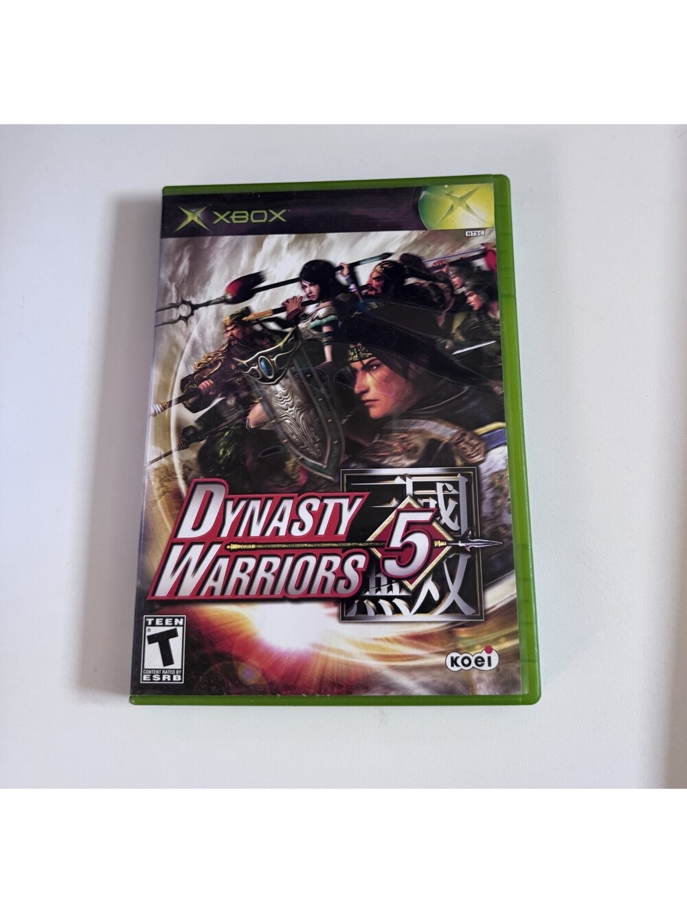Dynasty Warriors 5 Original Xbox Video Game CIB Complete Tested
